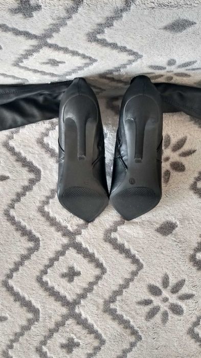 Buty koty catwalk 37 czarne stan idealny