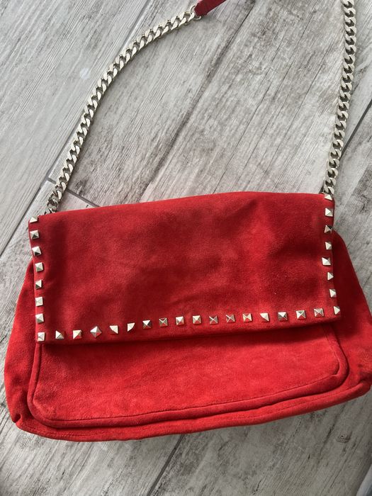 Zara сумка , натуральна замша