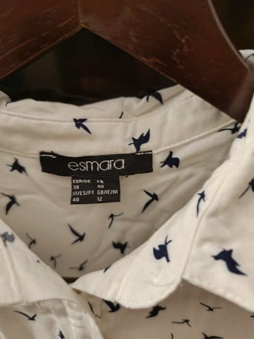 Koszula damska w ptaszki