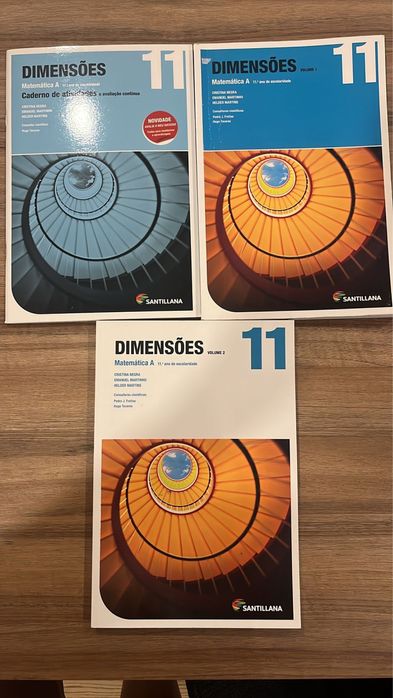 Manuais e Caderno de Atividades Dimensões 11