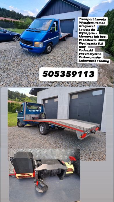 Wynajem autolawety vw lt