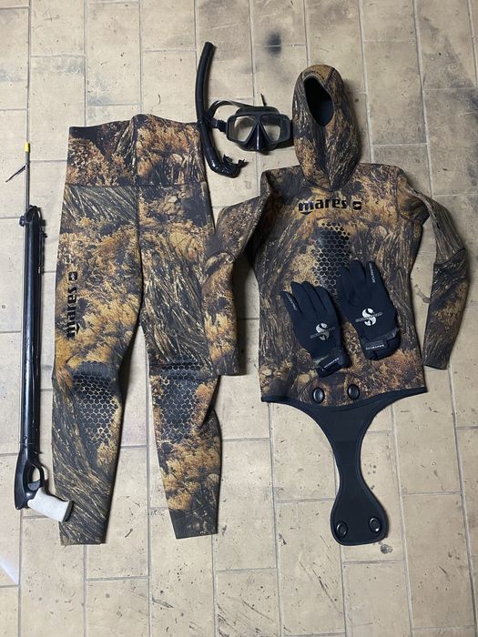 Conjunto de mergulho