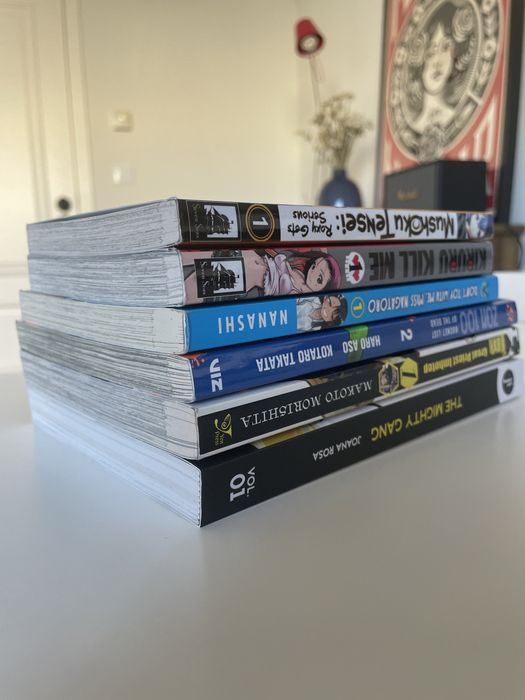 Mangás em inglês