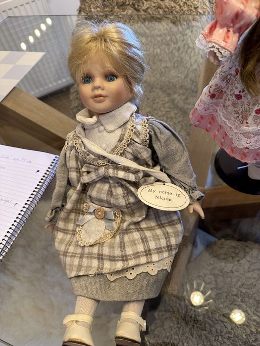 Lalki z porcelany szt 3