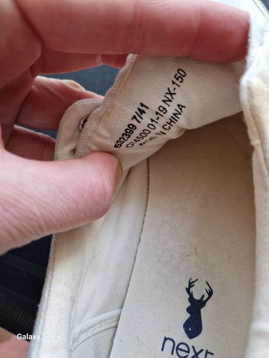 Białe trampki 41 Wkładka 26,5