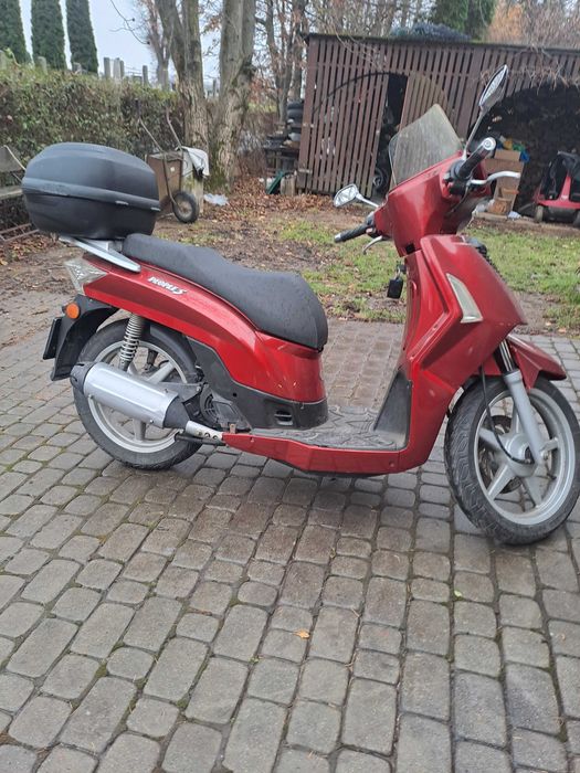 Kymco People 125 na ryby , na grzyby , duże koła