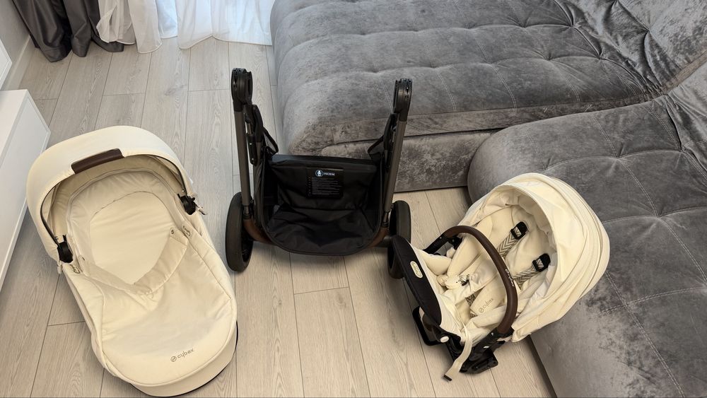 Продаю коляску Cybex Balios S Lux TPE Seashell Beige.