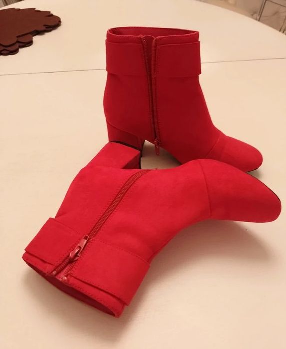 Primark botki z klamrą