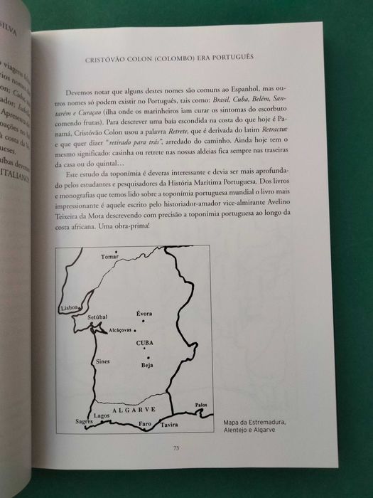 Cristóvão Colon (Colombo) Era Português - Manuel Luciano da Silva