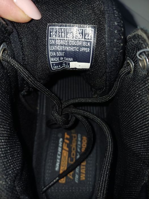 Черевики Skechers Delson Selecto 65801 BLK KM4917 розмір 46 Ориіна