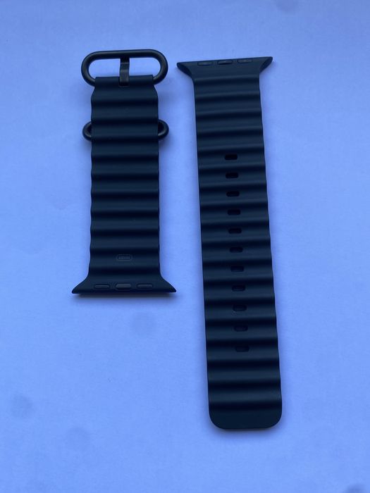 Oryginalny pasek do Apple Watch Ultra 49mm Czarny Ocean Band stan bardzo dobry