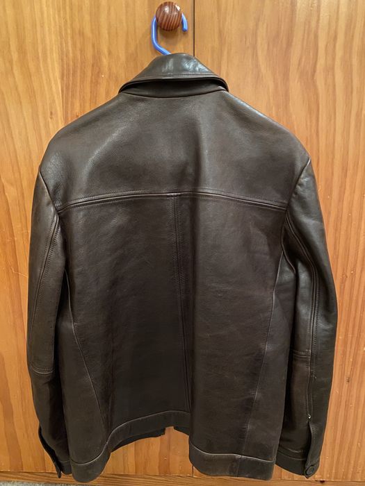 Casaco cabedal Zara - como novo Tamanho S