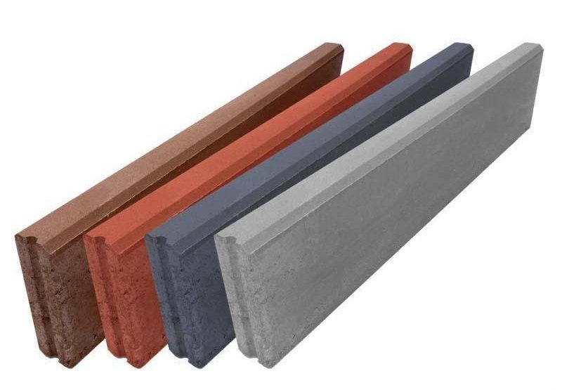 OBRZEŻE BETONOWE trawnikowe 6X20X100 GRAFIT kostka Łódź