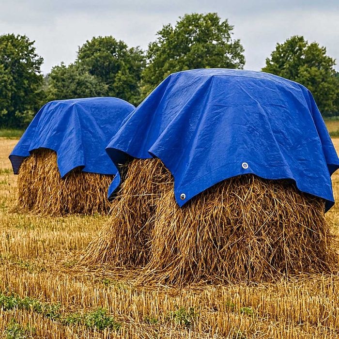 PLANDEKA 3x5 m 75 g WODOODPORNA MROZOODPORNA płachta ochronna brezent