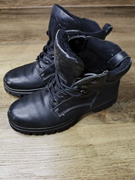 Ecco Gore-Tex  GTX Męskie Skórzane Sznurowane Buty rozmiar 44