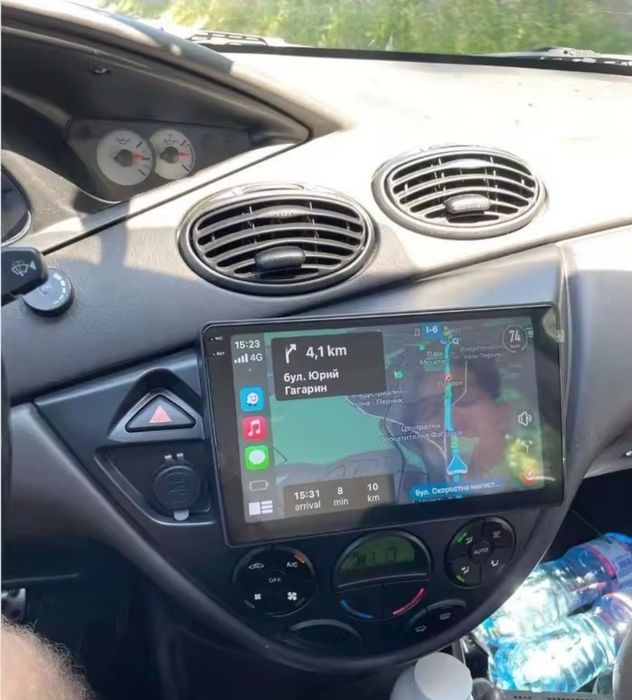 Radio 2 DIN Android  9 " Ford Focus Mk1+ Carplay + GPS + 4 GB RAM + 64