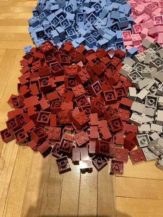 Klocki lego 3003 2x2 6 kolorów