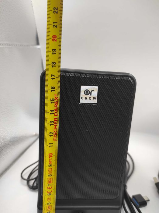 2x orow głośniki komputerowe usb s203