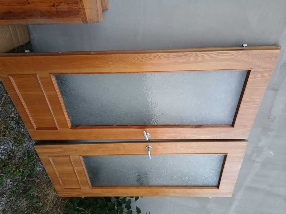 DRZWI Pokojowe 80x200cm Drewno naturalne 100% SOSNA Lakierowane Okucia