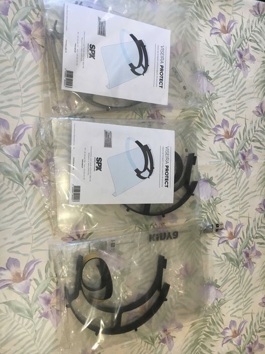 Viseira de proteção SPX 3 unidades