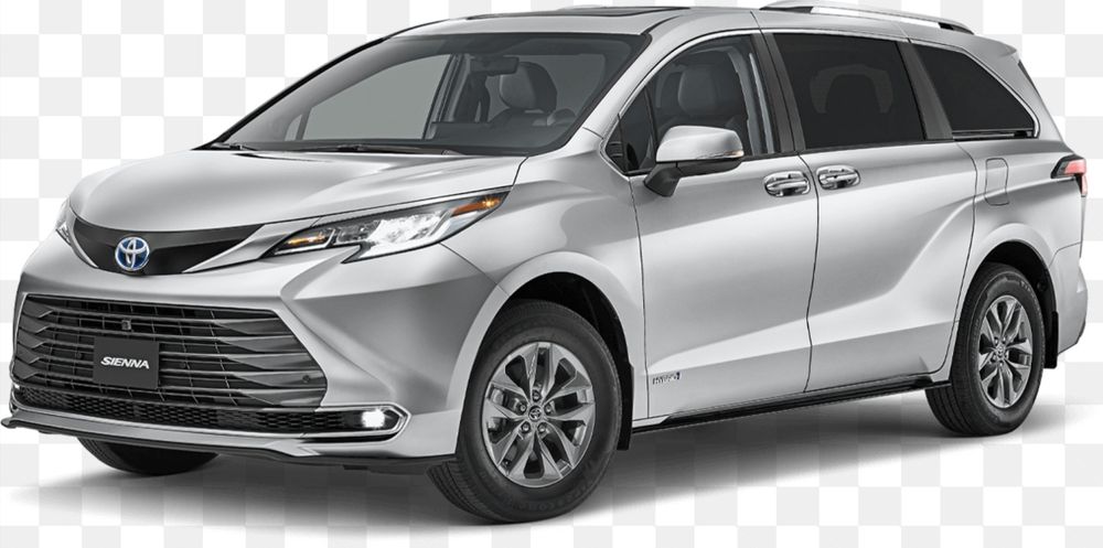 Капот.Бампер в сборе с фарами.Тойота Сиенна , Toyota Sienna 2021-2023г ...