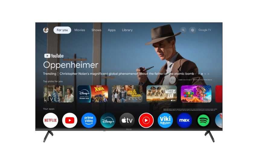 Telewizor QLED PEAQ 55GQU-5025C 55" 4K Google TV HDR10 Czarny