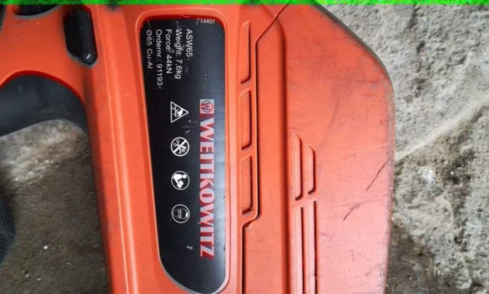 Nożyce hydrauliczne akumulatorowe 65 mm/Zaciskarka Weitkowitz  ASW65