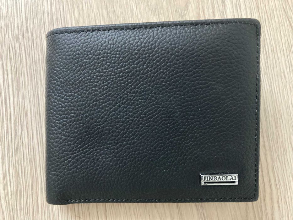 Carteira em couro sintético para homem (nova)