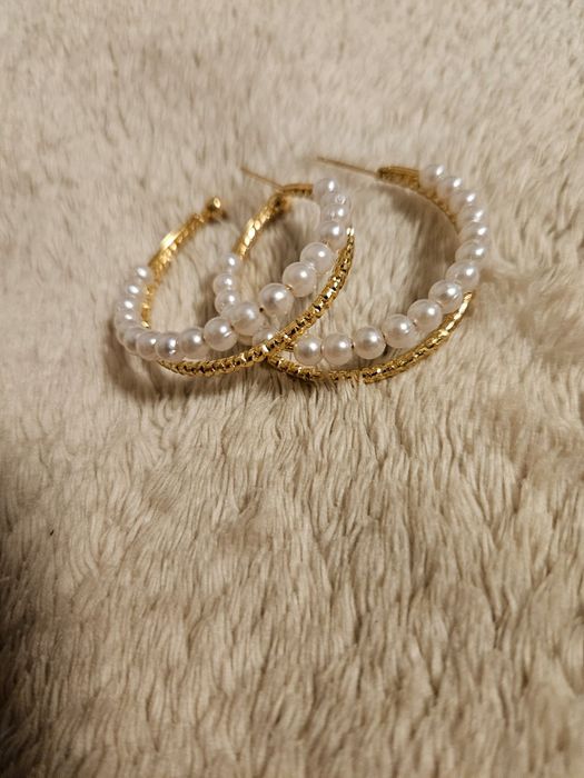 Nowe kolczyki koła.