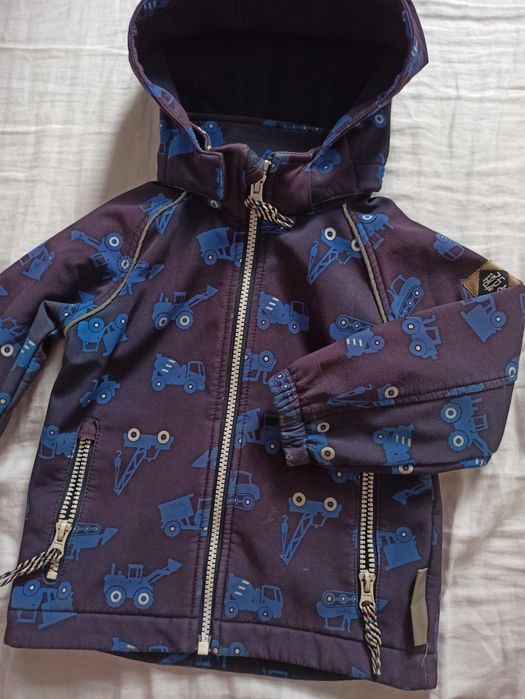 Kurtka 86 Name it Softshell Play tech polarek z kapturem