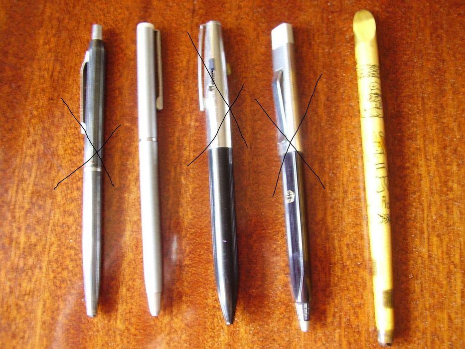 Ручки шариковые СССР: 60 грн. - Канцтовари / витратні матеріали Харків ...