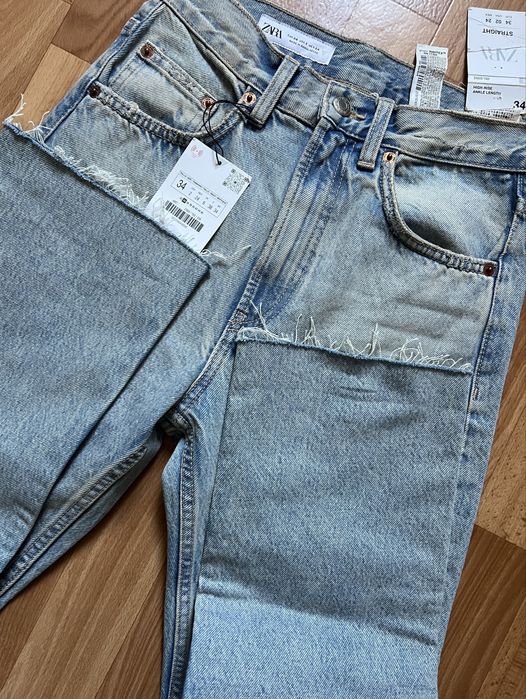 Джинсы zara новые