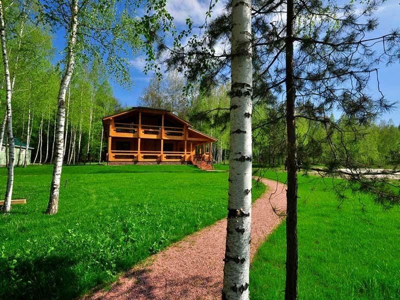 Оренда котеджів в лісі на березі озера подобово. Відпочинок. Риболовля