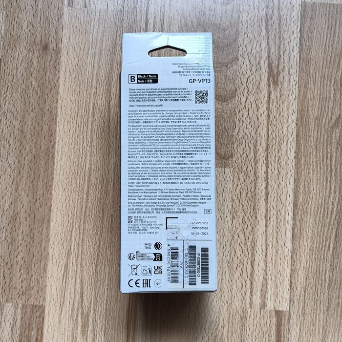 Настільний штатив Sony Black (GP-VPT3)