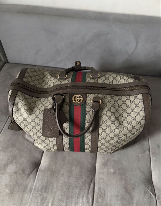 Gucci Savoy Duffle Torba Damska Unisex Duża Podróżna