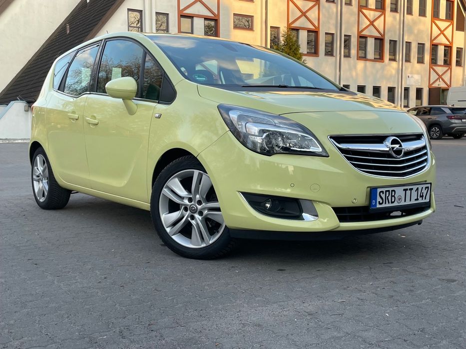 Opel Meriva 1.4 benzyna 120 KM Tylko 139 tyś km Bezwypadkowa ASO Super Stan