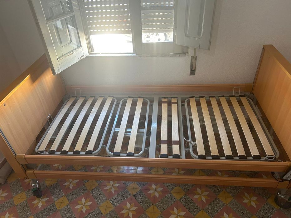 Cama articulada elétrica sensicare + colchão