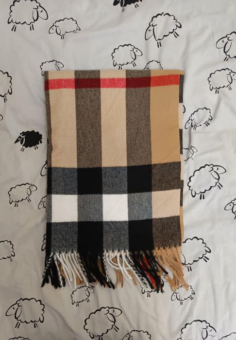 Szalik burberry nowy