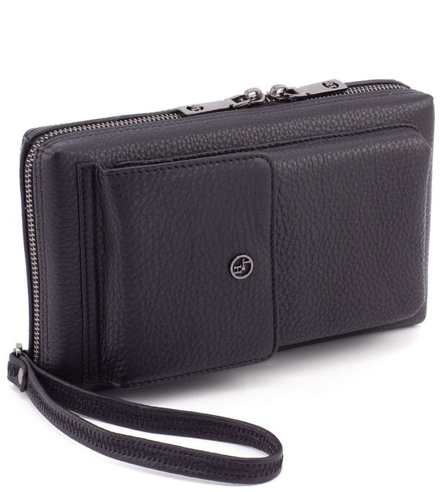 Чоловіча шкіряна барсетка клатч HT Leather мужская барсетка из кожи