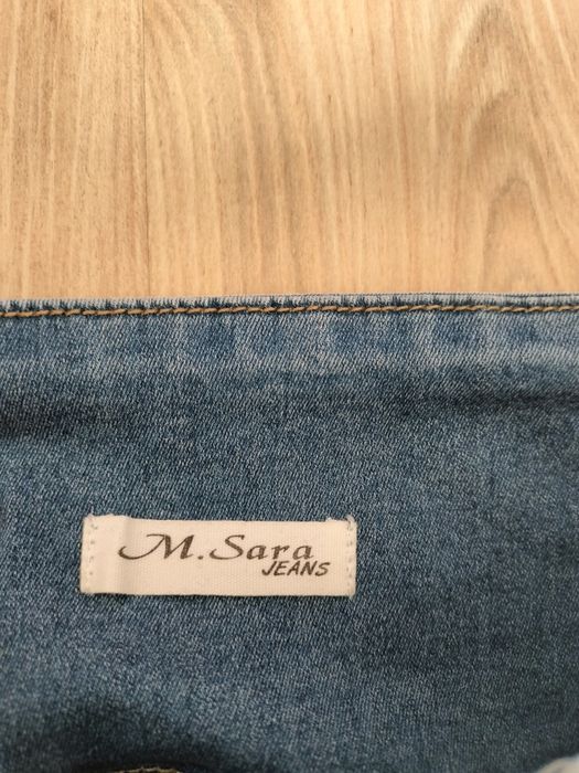 Spodnie niebieskie jeansowe