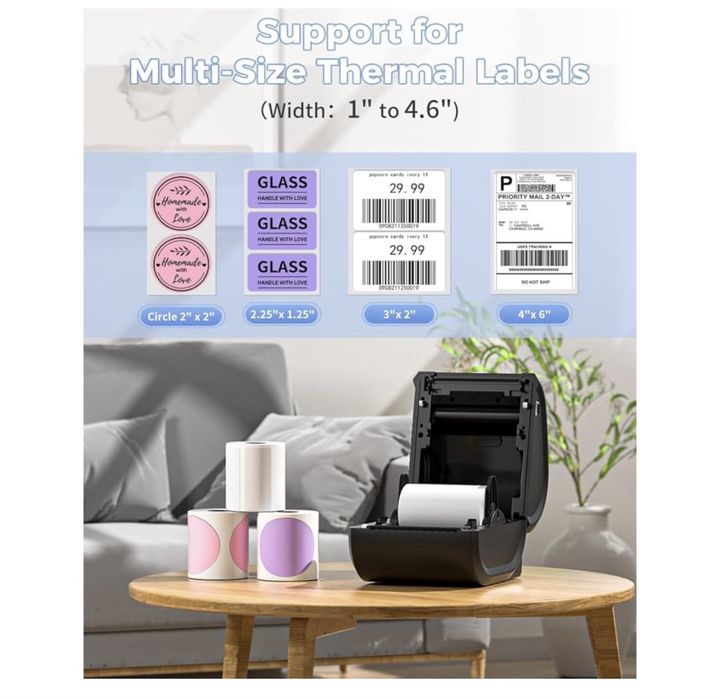 Impressora térmica Phomemo D520BT