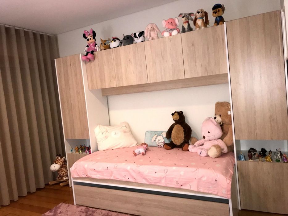 Quarto crianca com 2 camas 90* 200