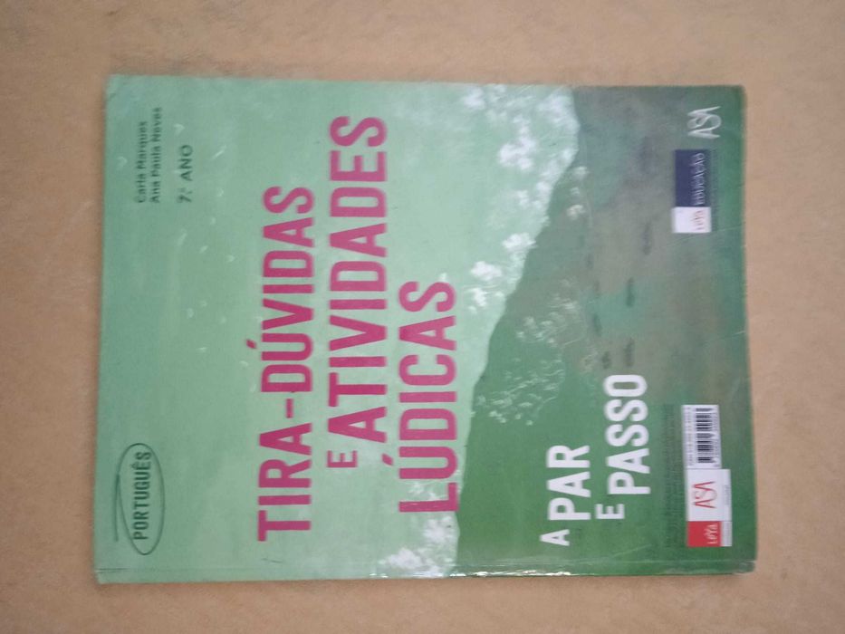 Caderno - A par e passo 7 - Português - 7º Ano (NOVO)