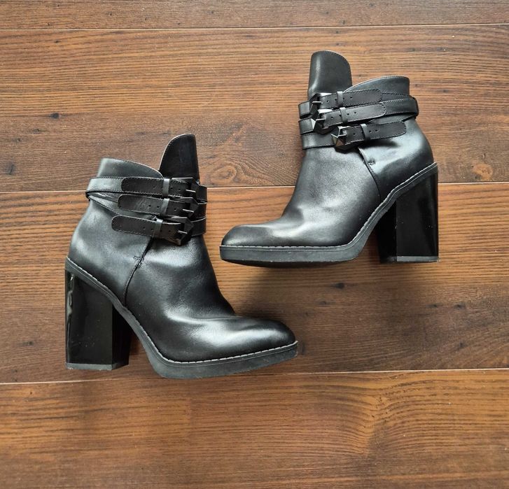 Skórzane botki Mohito rozm. 37