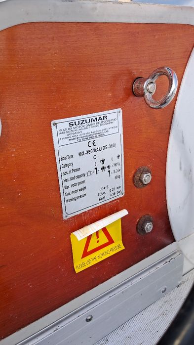 Sprzedam Ponton suzumar 360 z silnikiem i przyczepą