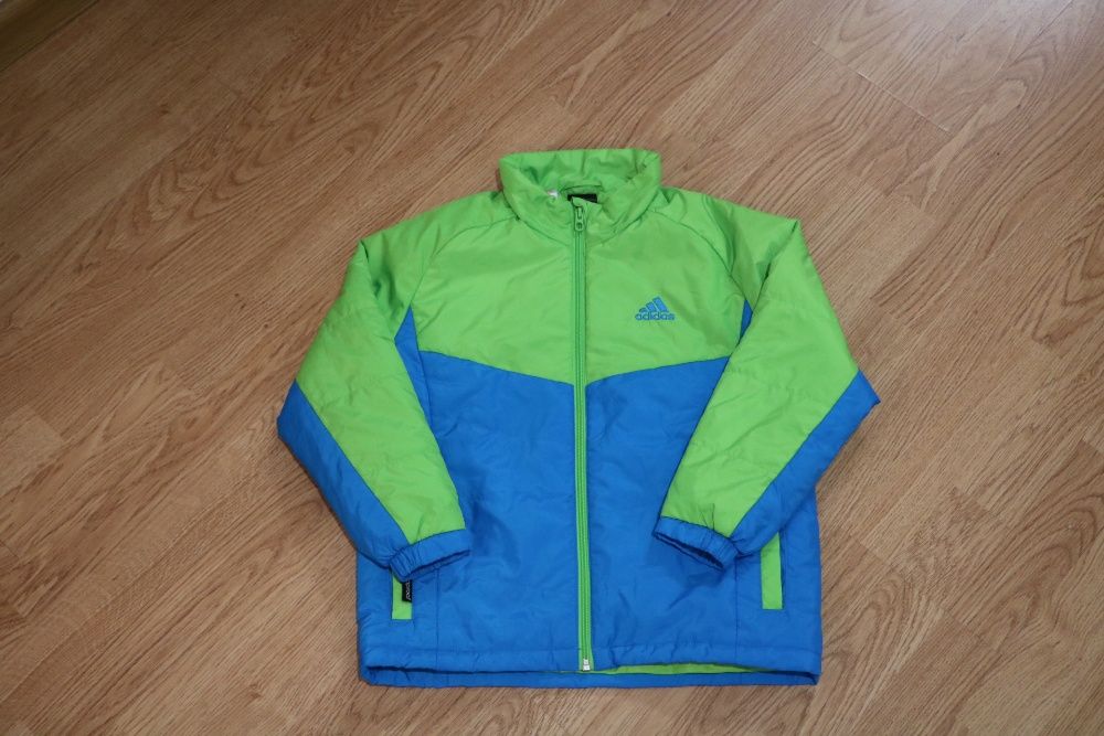 Куртка (тонкий синтепон) рост 128 адидас adidas оригинал!