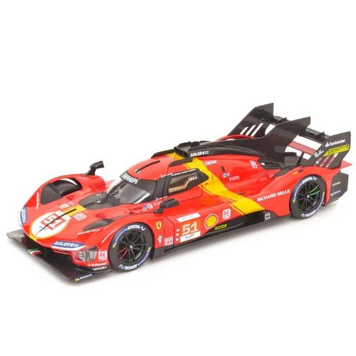 Ferrari 499P Le Mans Hypercar – 1:18  NOVO DENTRO DA CAIXA