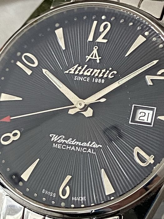 Zegarek Atlantic Worldmaster Mechanical nie Tissot Certina