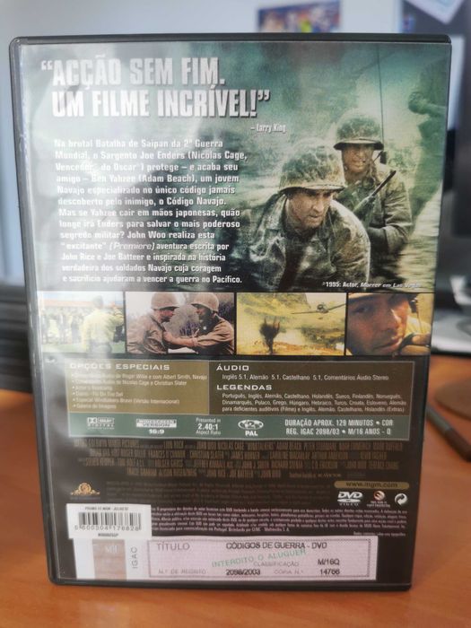 DVDs Filmes Originais (Usados)