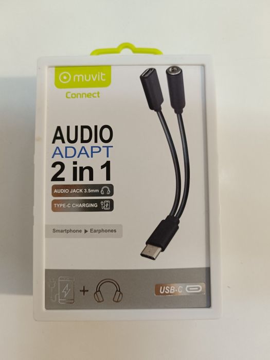 Cabo Audio adaptar type-c